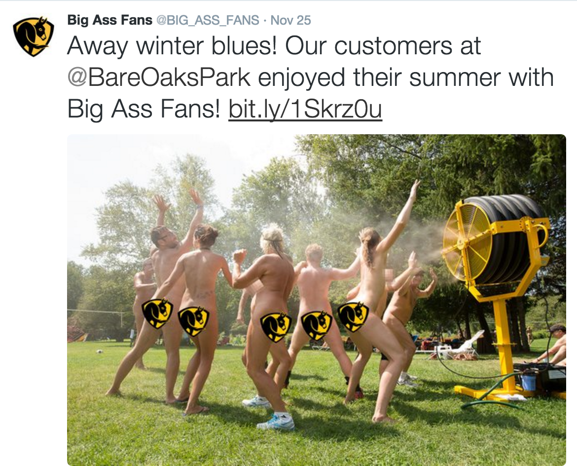 Big Ass Fans naked